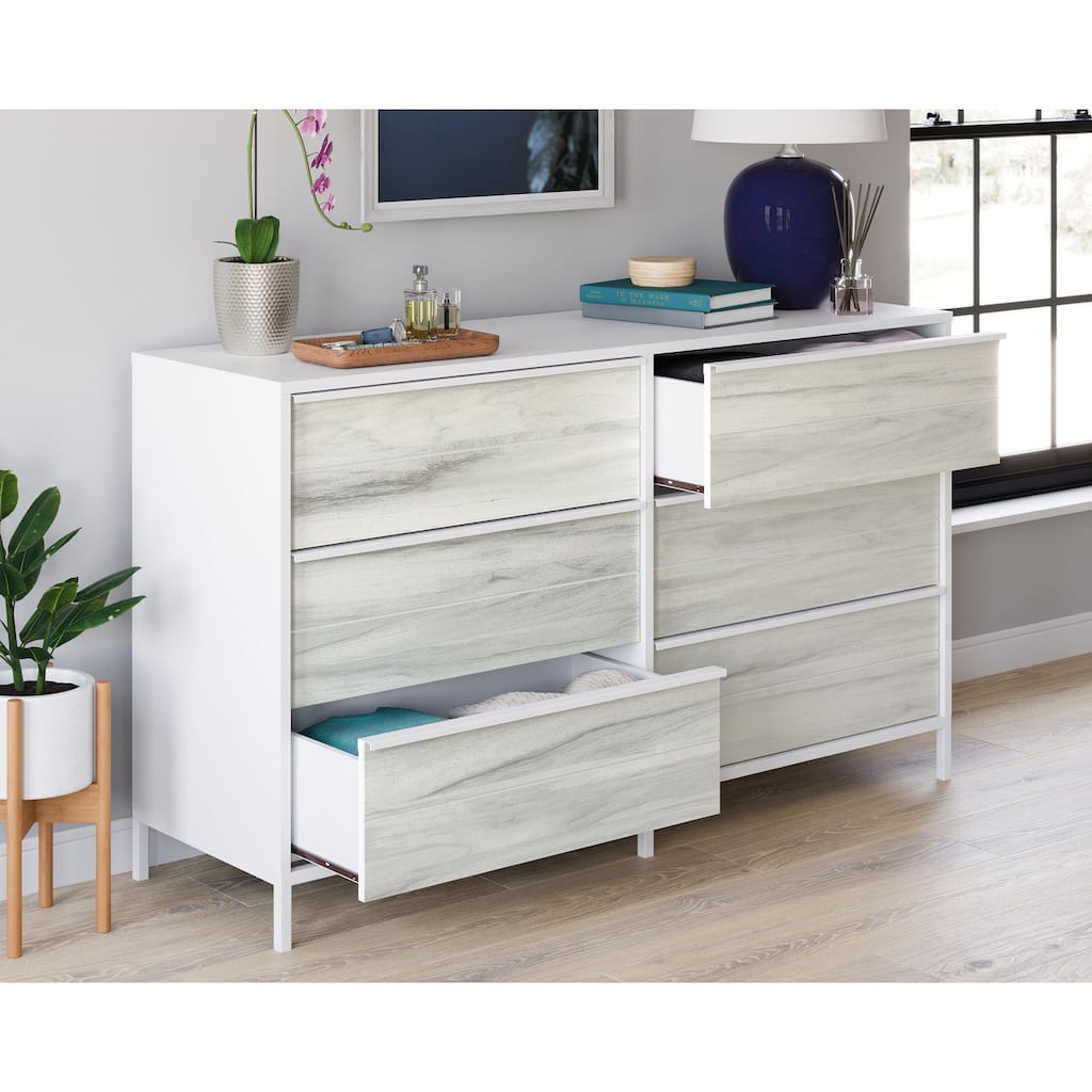 Boulevard Cafe 6 Drawer Dresser