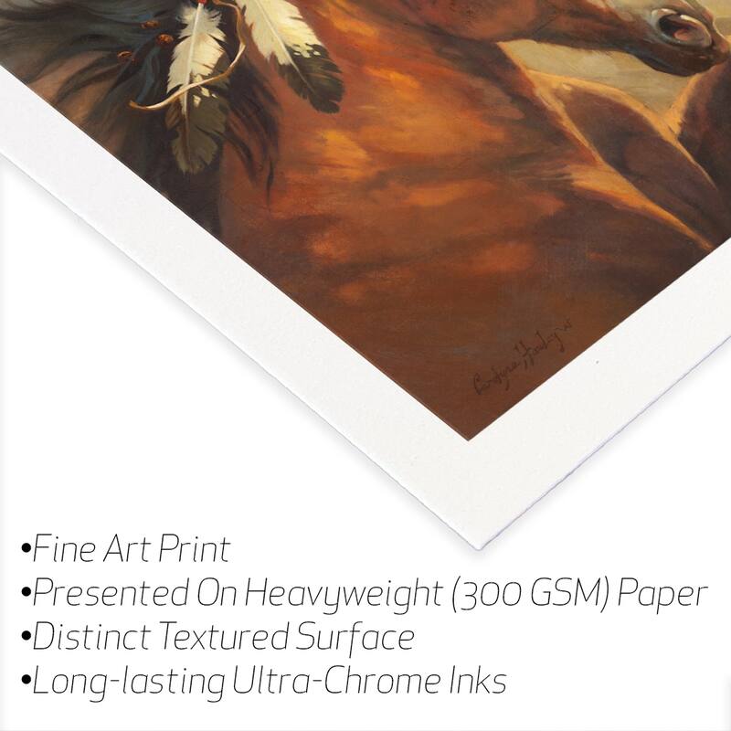 Wind Voyager Fine Art Paper Print by Carolyne Hawley - Multi - 24x24