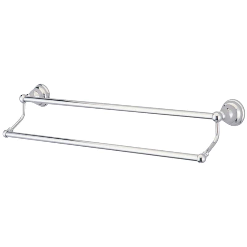 Kingston Brass Royale 18-Inch Dual Towel Bar - Polished Chrome