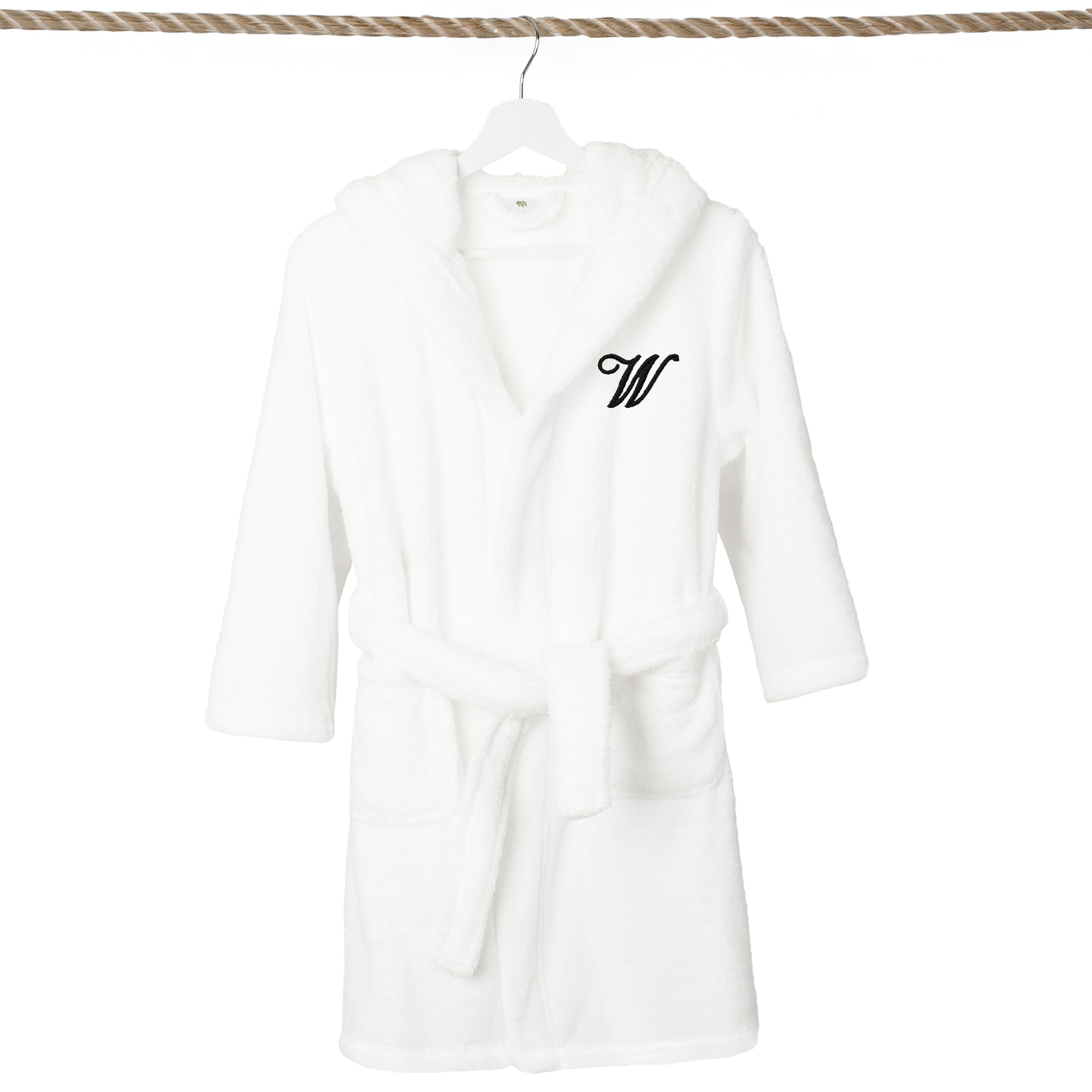 Sweet Kids 100% Polyester SUPER PLUSH Double Brushed Hooded Bathrobe with Black - Picture 112 of 380