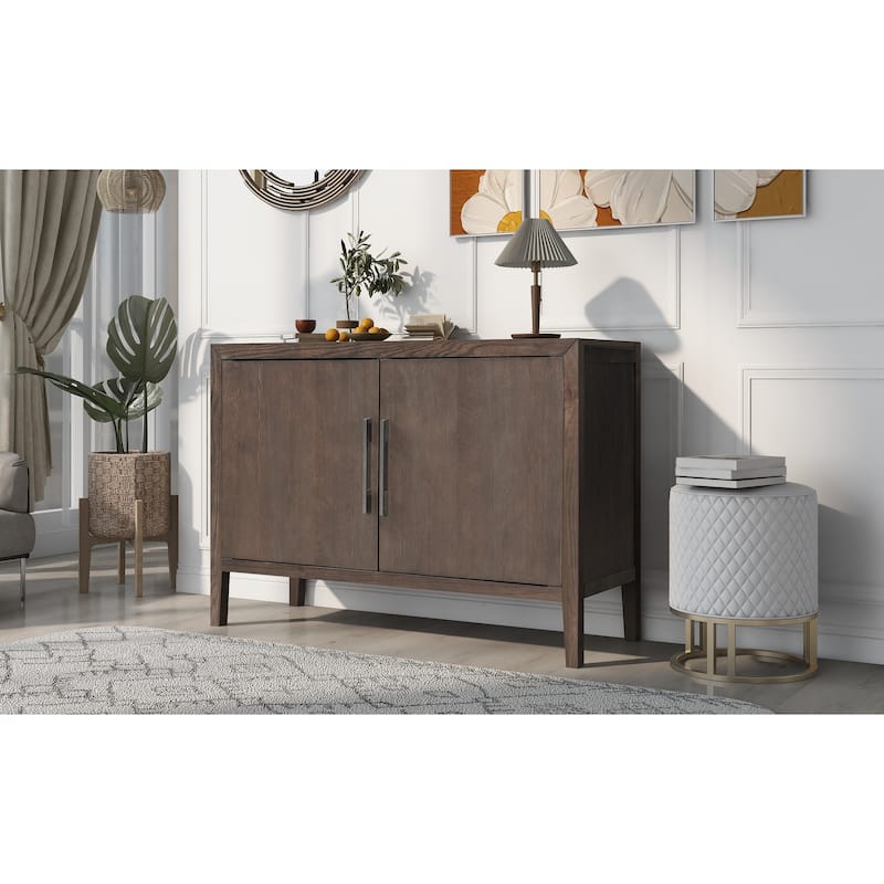Living Room Storage Cabinet Sideboard with 2 Doors
