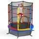 preview thumbnail 11 of 10, Costway 55'' Kids Trampoline Bouncing Jumping Mat Recreational - See Details
