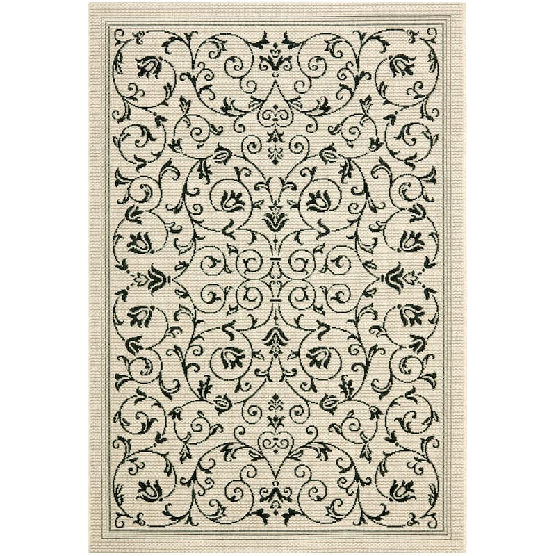 SAFAVIEH Courtyard Clarine Indoor/ Outdoor Waterproof Patio Backyard Rug