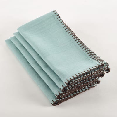 Whip Stitched Design Napkin (Set of 4)
