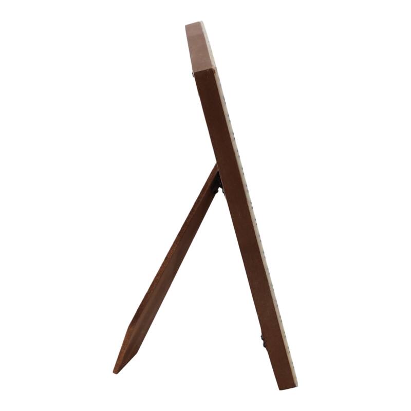 Resin Modern Picture Frame Geometric Design and Textured Detailing