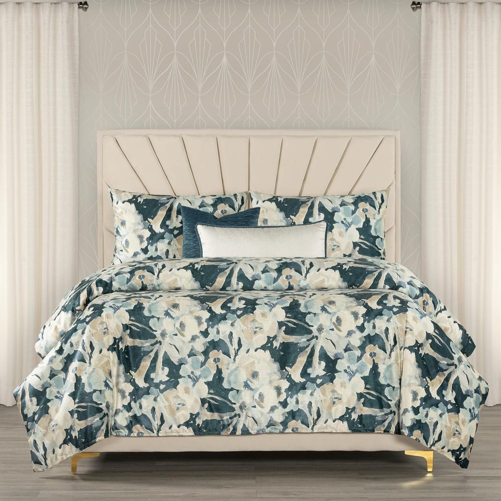 Siscovers Floral Velvet Duvet & Insert Set