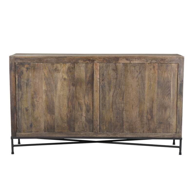 Ashford Carved Wood Sideboard