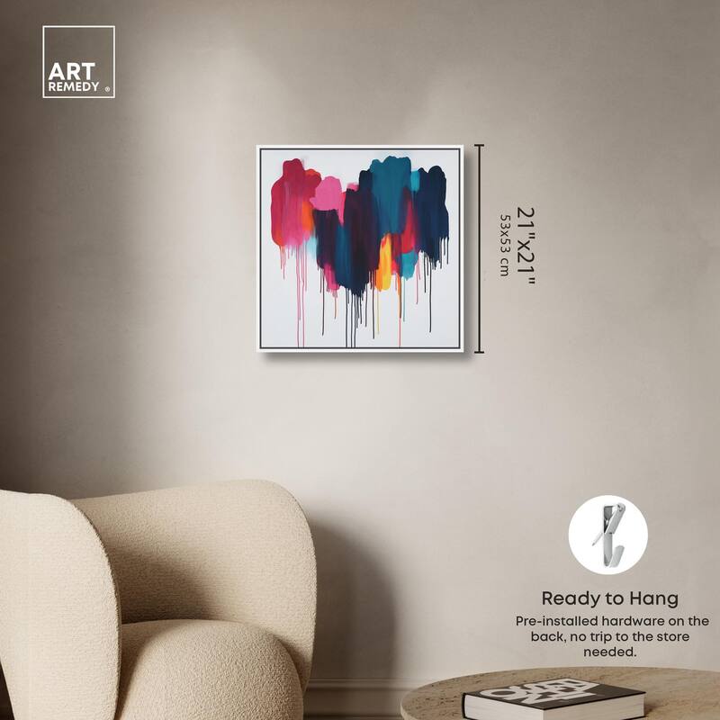 Glacier Color Glide Canvas by Art Remedy