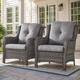 Option Grey Wicker / Grey Cusion