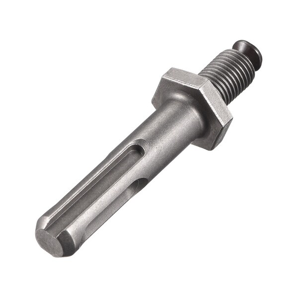 Drill Chuck Shank ,3/8¡° Thread Round Shank 40cr Keyless Drill Chuck Adapter - Round Shank(M10x15mm)