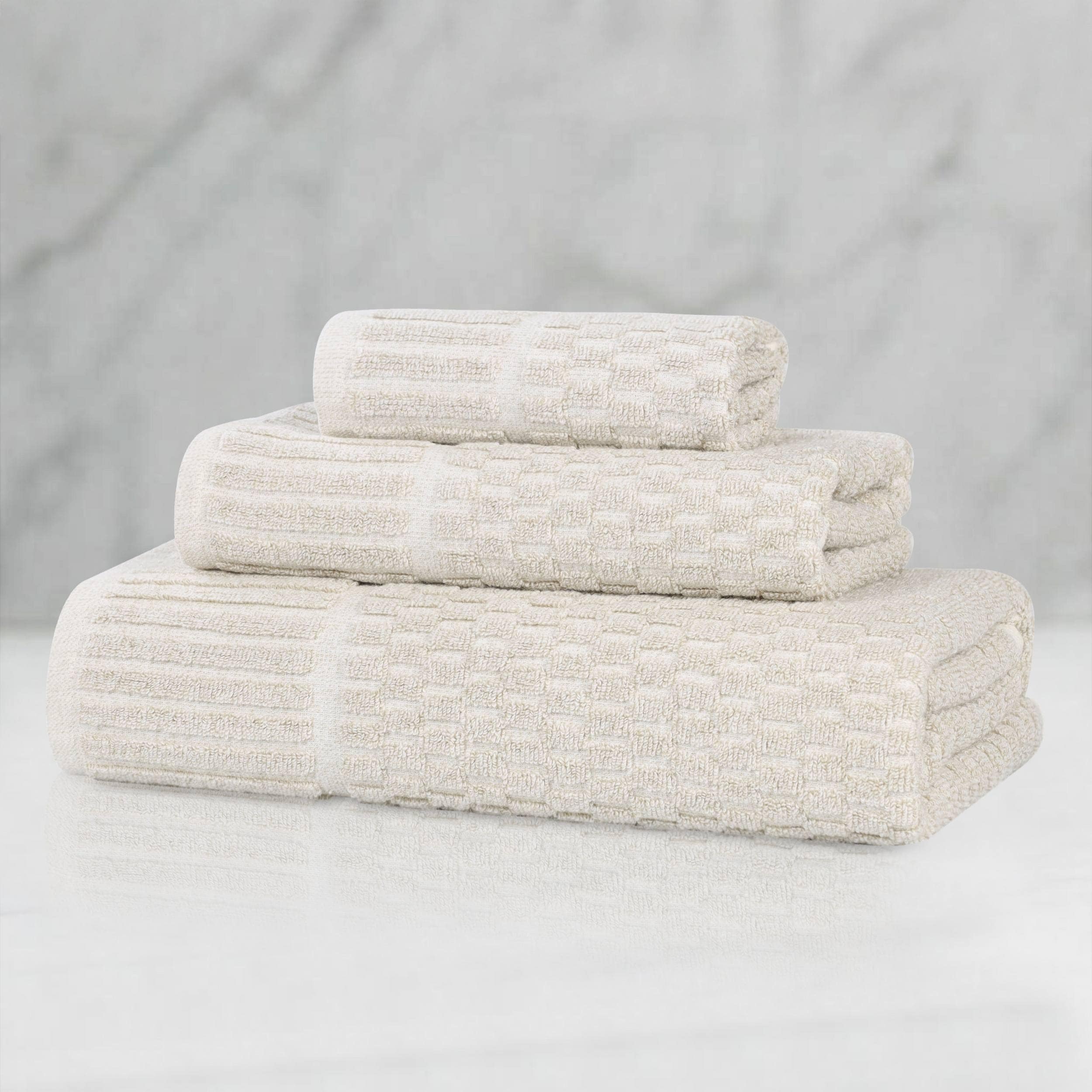 Superior Juno Viscose Cotton Blend 3 Piece Towel Set