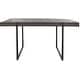 preview thumbnail 6 of 37, SAFAVIEH Cael Modern Industrial Farmhouse Dining Table - 59 in. W x 33 in. D x 30 in. H