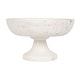 preview thumbnail 6 of 5, Marble Footed Bowl - 8.0"L x 8.0"W x 4.5"H