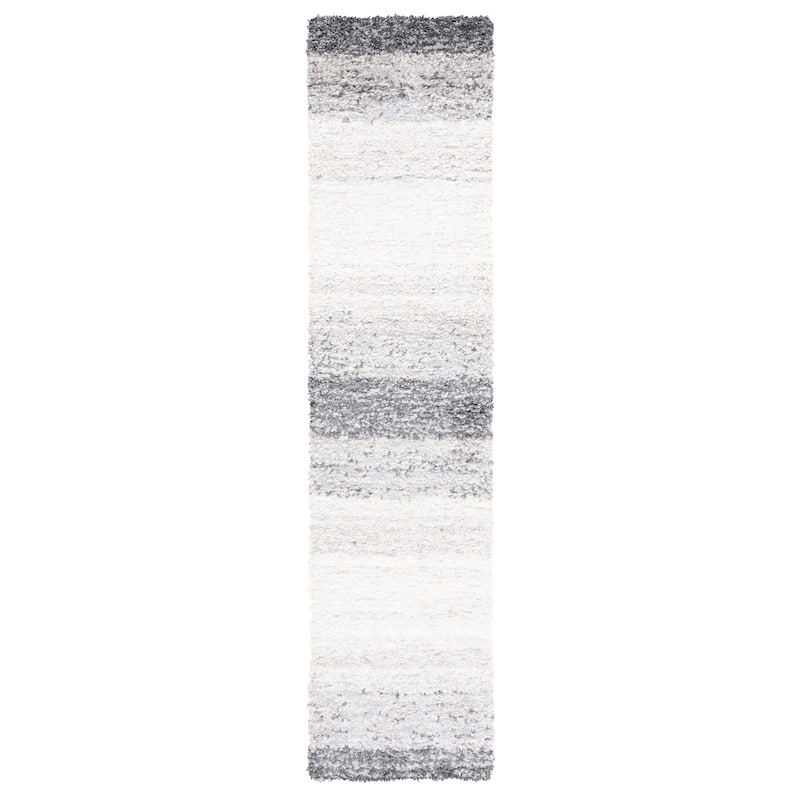 SAFAVIEH Handmade Casablanca Shag Jaione Diamond Trellis Rug