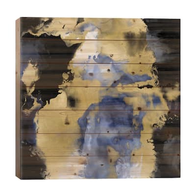 Evolve II Print On Wood by Daniela Hudson - Multi-Color