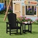 preview thumbnail 169 of 193, Laguna Kids Outdoor Poly Adirondack Chair With Side Table 2-Piece Set