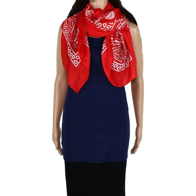 white silk bandana