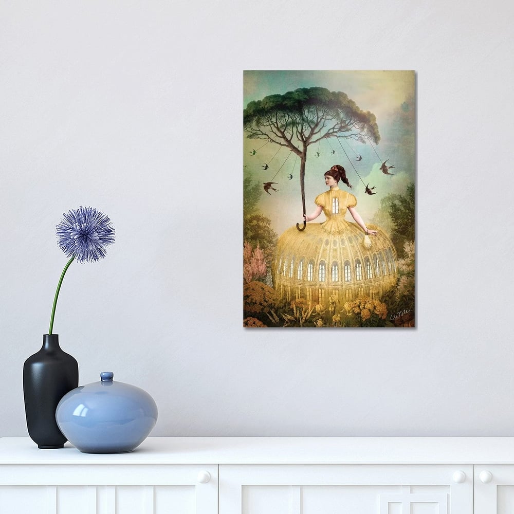 iCanvas "The Bird Keeper" by Catrin Welz-Stein Canvas Print