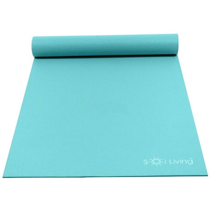 Sol Living Yoga Mat Premium Non Slip Extra Thick Exercise Mat for Yoga, Pilate, Mediation - 24 -In x 72 -In