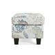 preview thumbnail 24 of 47, Rosella Fabric Ottoman by Christopher Knight Home