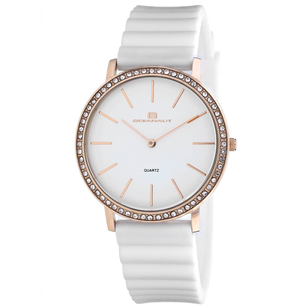 Oceanaut Women's White Dial Watch - OC0266 - 6 (36)
