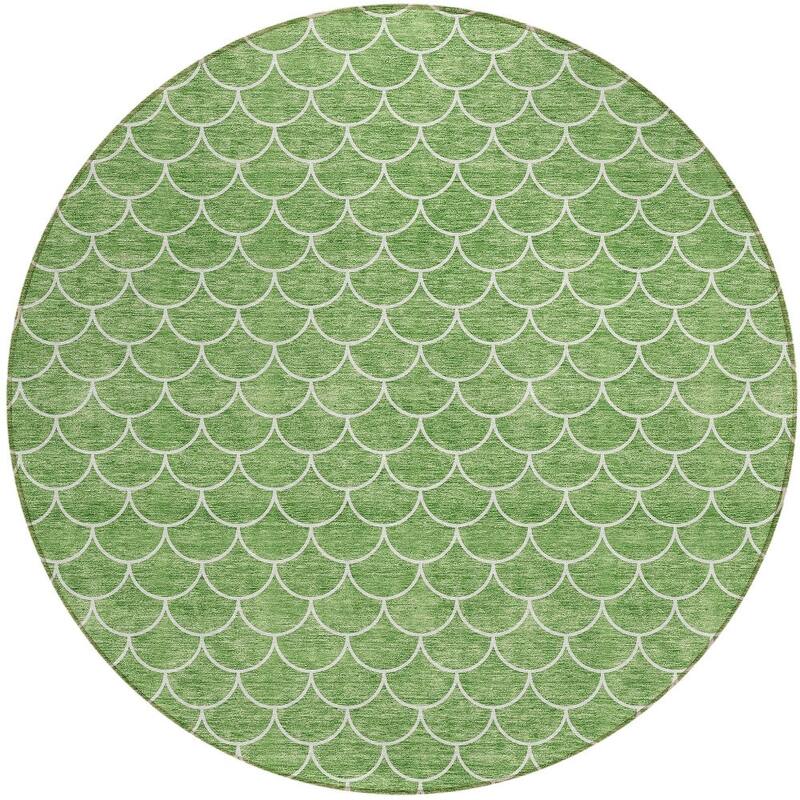 HomeRoots Geometric Transitional Rectangle Outdoor Rug