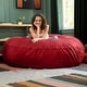 preview thumbnail 62 of 66, Jaxx Cocoon 6 Ft Giant Bean Bag Sofa and Lounger for Adults, Microsuede
