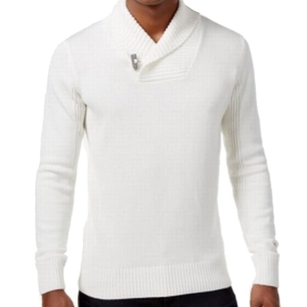 cream v neck sweater mens