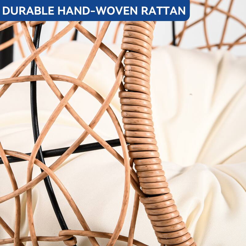 Moasis Rattan Egg Cat Bed