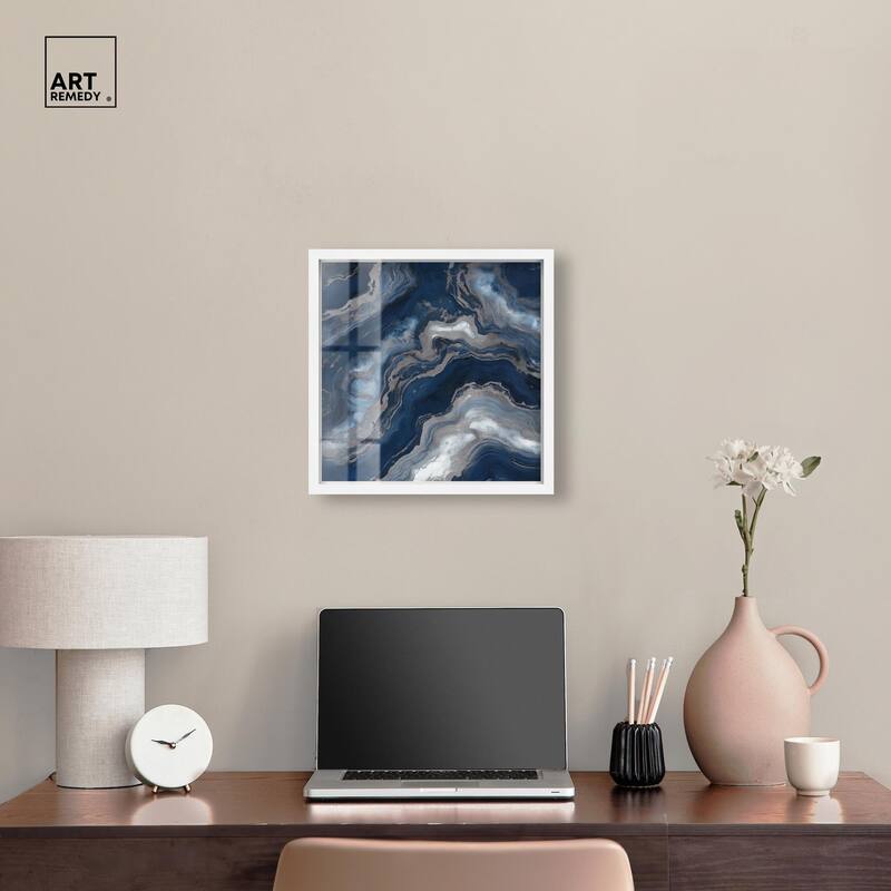 Deep Sea Geode I Shadowbox by Art Remedy