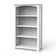 preview thumbnail 7 of 18, Harmony 50" Bookcase with 4 shelves - by Forever Eclectic Matte White