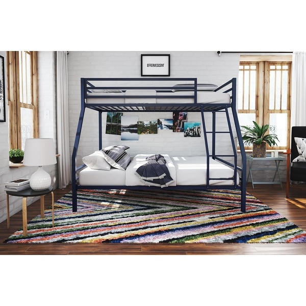 Less than IV V GOATBED セット Novogratz Maxwell Twin-Over-Twin Metal Bunk Bed with Ladder