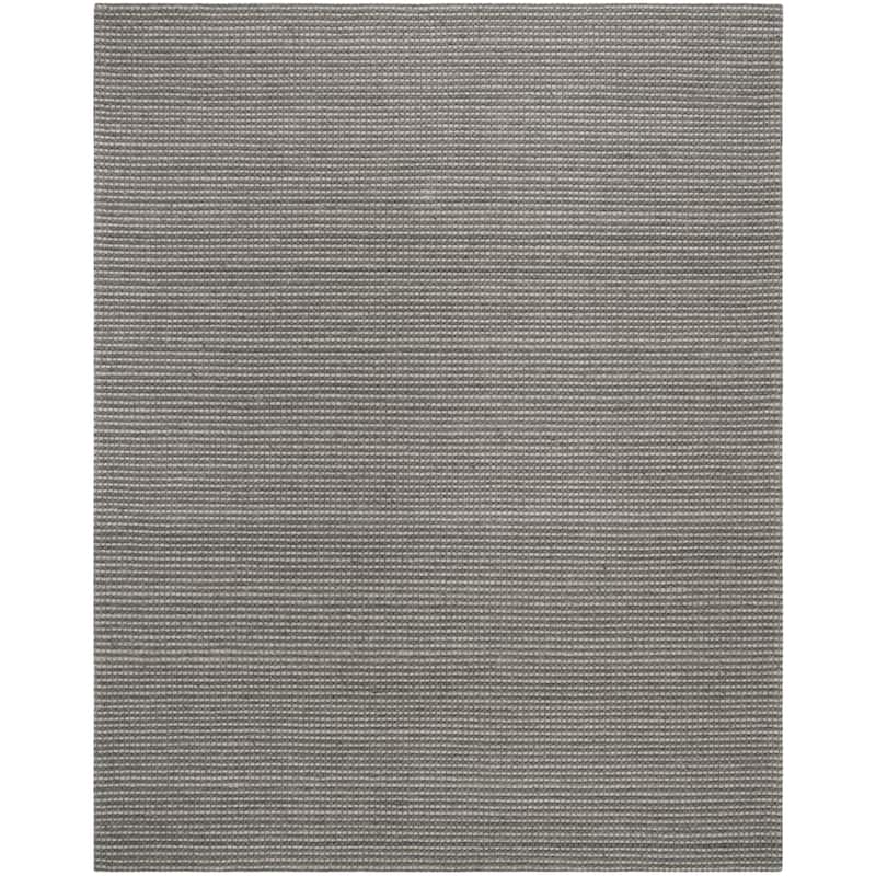 SAFAVIEH Handmade Natura Gerrita Wool Area Rug - 8' x 10' - Dark Grey