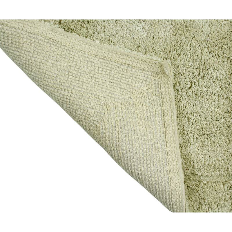 Home Weavers Waterford Collection Absorbent Cotton 3 Piece Set Machine Washable Bath Rug