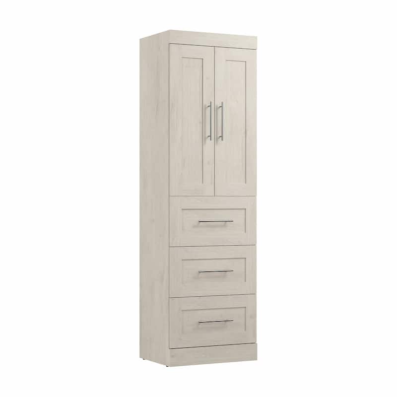 Pur 25W Wardrobe with Drawers by Bestar - Wardrobe with Drawers