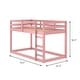 preview thumbnail 3 of 12, Twin Loft Bed with Ladder & Safety Guaranteed, Pink