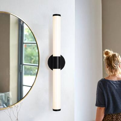Black Light Bar, Bathroom Vanity Light, 3000K/4000K/5000K,Wall Lamp