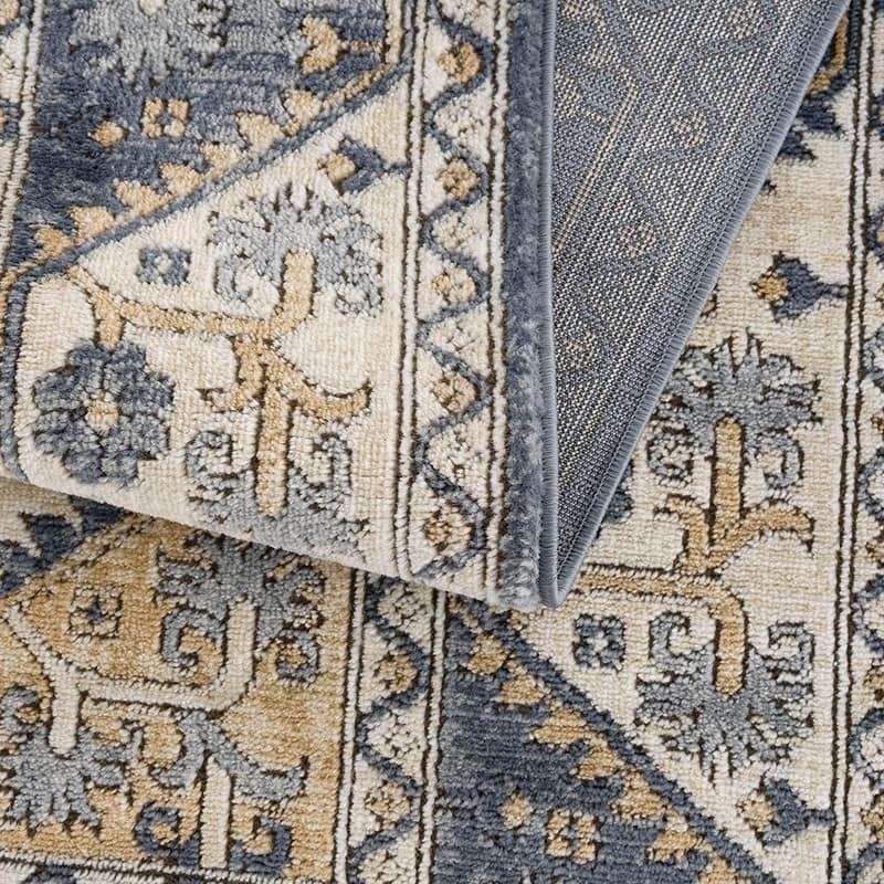 Tiled Border Area Rug - 8x10'