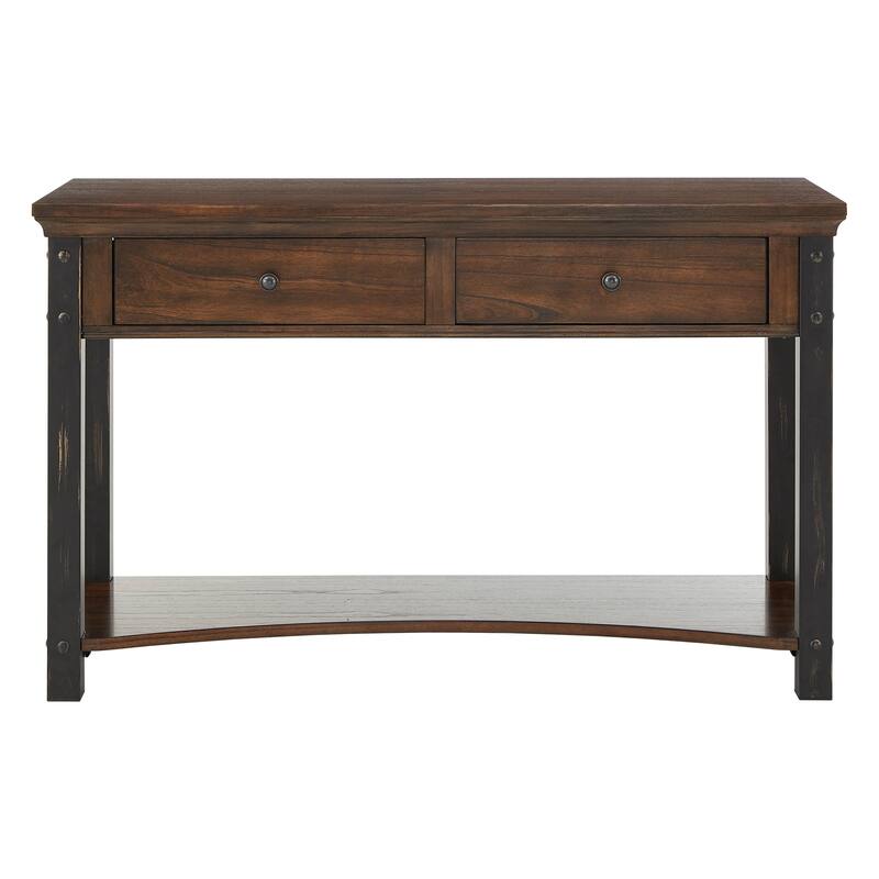 Richter Wood Finish Sofa Table by iNSPIRE Q Classic - Sofa Table