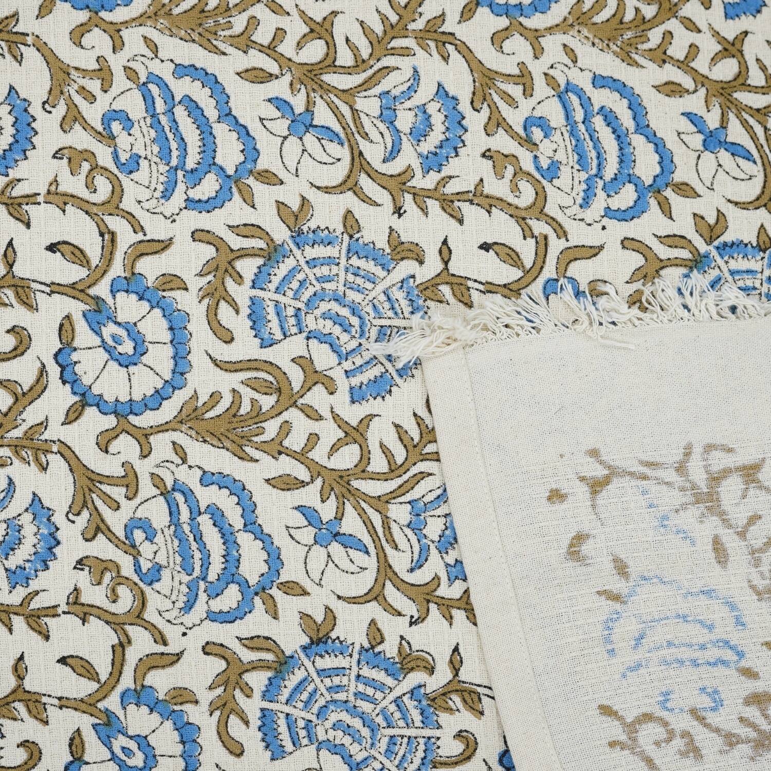 Option Vasundhra- Blue, Mustard