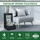preview thumbnail 2 of 7, Hanover 24-In. Buddha Wall Statue Indoor or Outdoor Garden Fountain with LED Lights for Patio, Deck, Porch