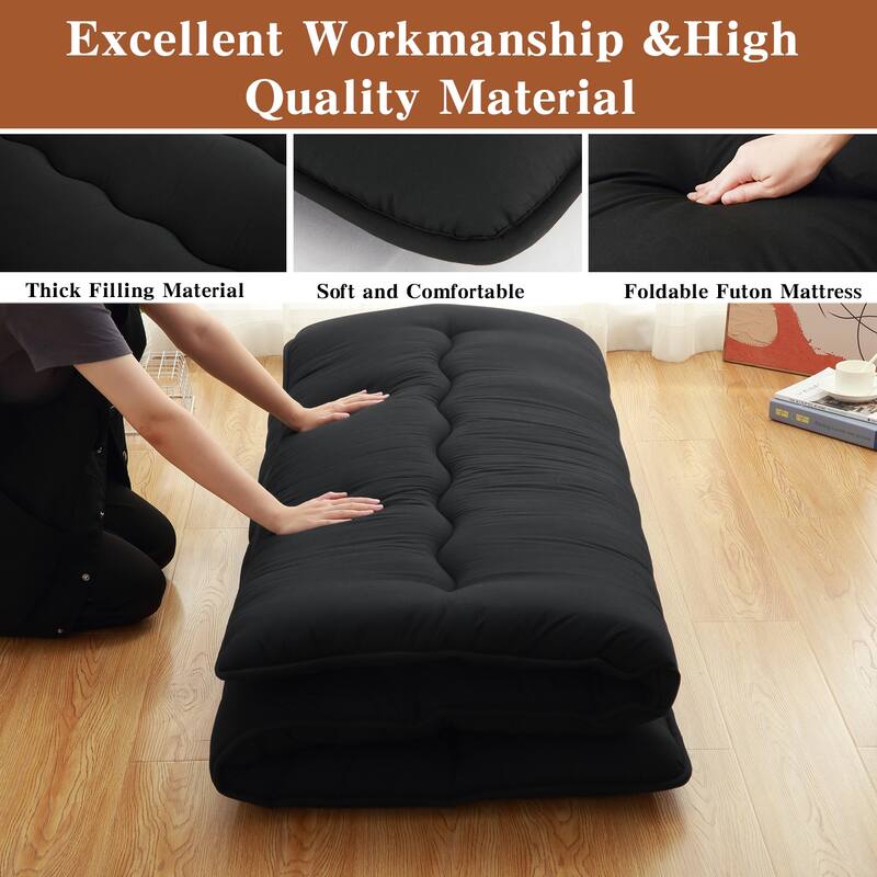 Japanese Futon Floor Mattress, Japanese Style Floor Mattress Sleeping Mattress Pad Tatami Mat