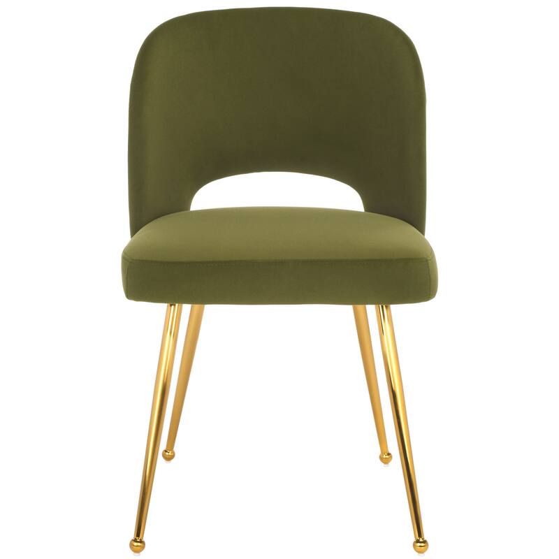 SAFAVIEH Lu Dining Chair - 19.3 In. W x 21.3 In. D x 33 In. H - 19Wx21Dx33H