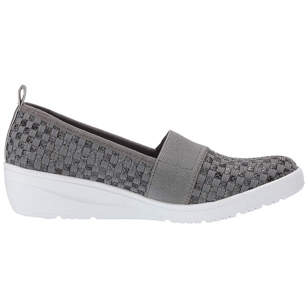 anne klein wedge sneakers