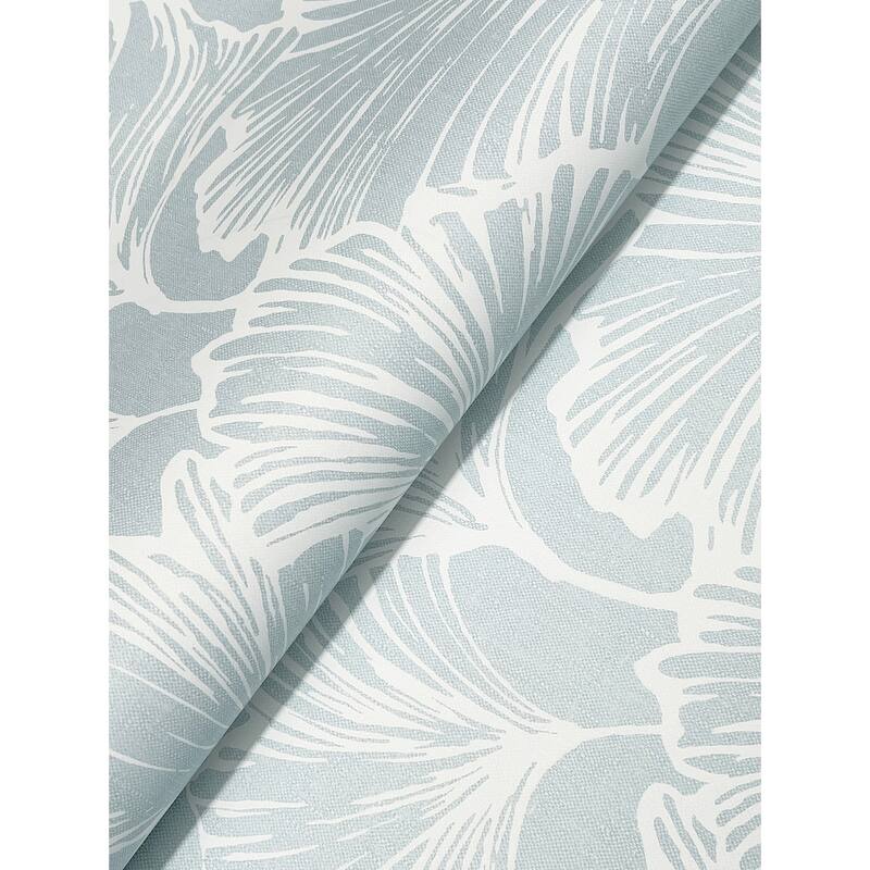 A-Street Prints Kyoto Sky Ginkgo Leaf Wallpaper