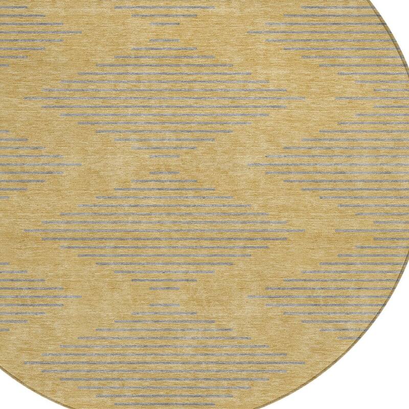 HomeRoots Geometric Transitional Rectangle Outdoor Rug