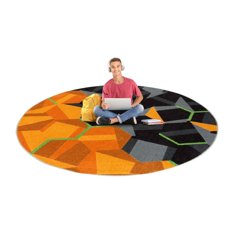 Joy Carpets Kid Essentials Stealth Area Rug