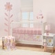 preview thumbnail 7 of 5, Lambs & Ivy Daisy Dreams Soft & Cozy Luxury Fleece Checkered Baby Blanket
