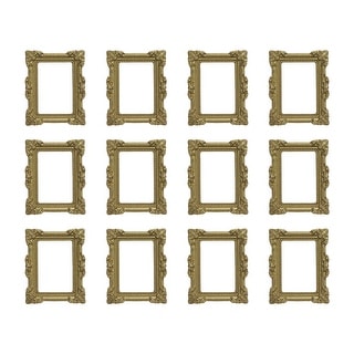 12Pcs Vintage Resin Picture Frame Rectangle Frame for DIY Accessory ...