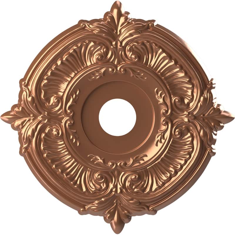 3 1/2" Inside Diameter - Attica Thermoformed PVC Ceiling Medallion